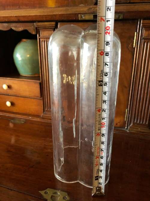 SEA Glasbruk Kosta Sweden Swedish Crystal Rune Strand Pauline Series Vase